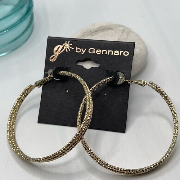 G by Gennaro Hoop Earrings $16ea / 3 for $25 - Picture 7 of 7